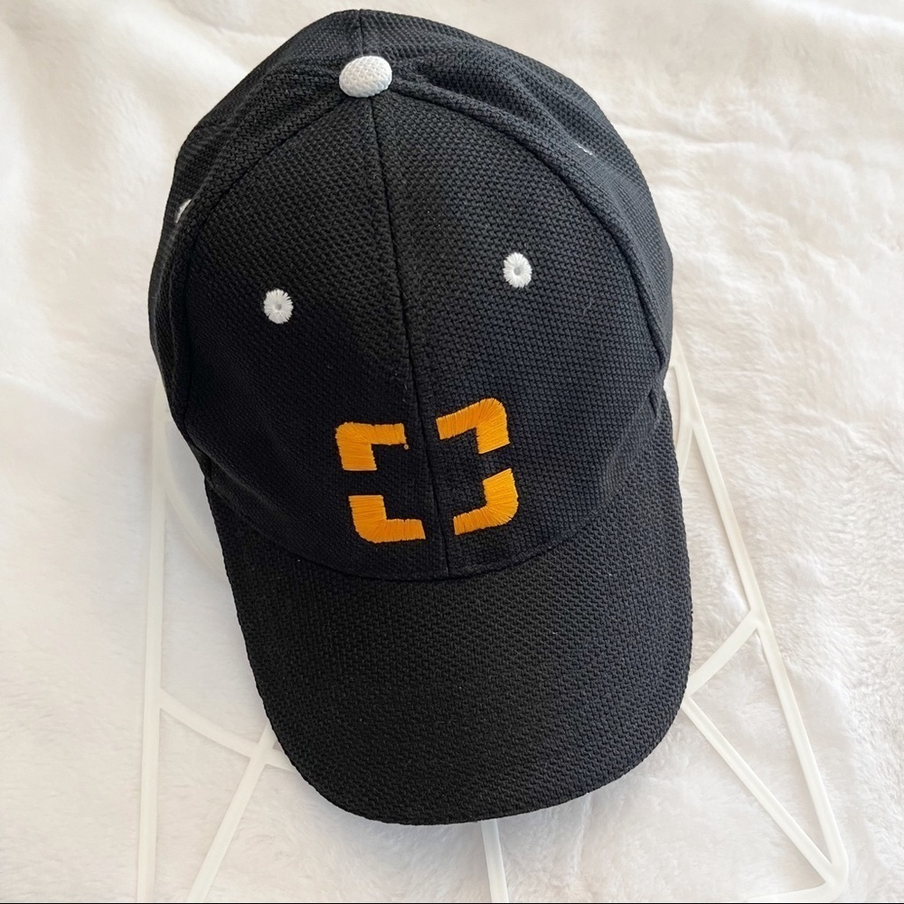 AMC TotalMarketing.Net Hat Black Orange OS NWOT